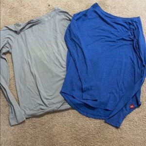2 Long-Sleeve Huk Shirts